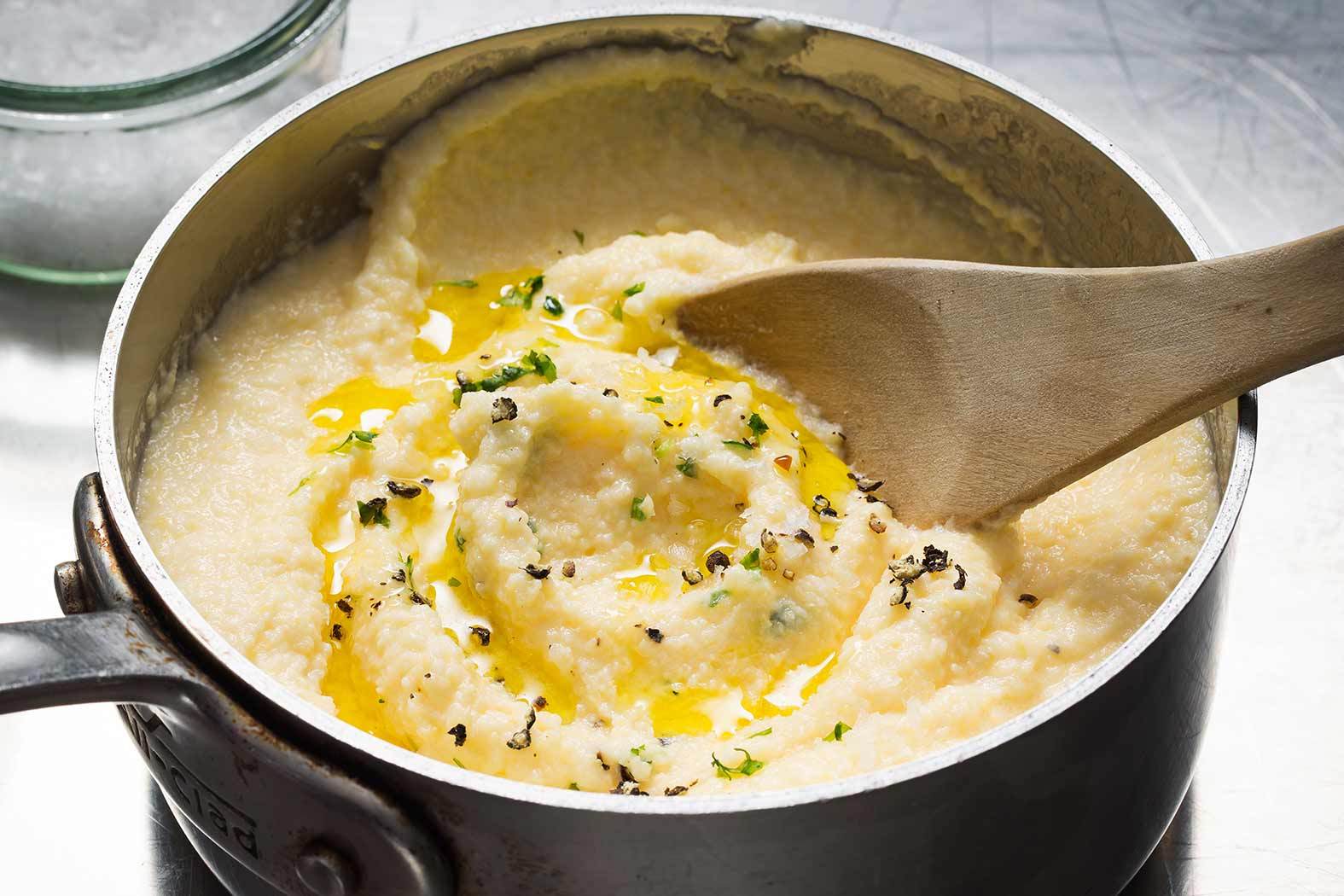 Creamy Polenta - Sip and Feast