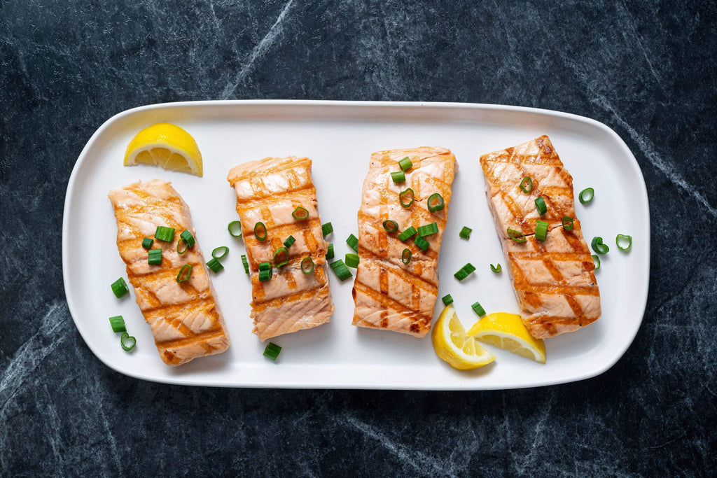 Cuisine Solutions Serve a Few Grilled Salmon ~ 6 Servings (5 oz. Filets)