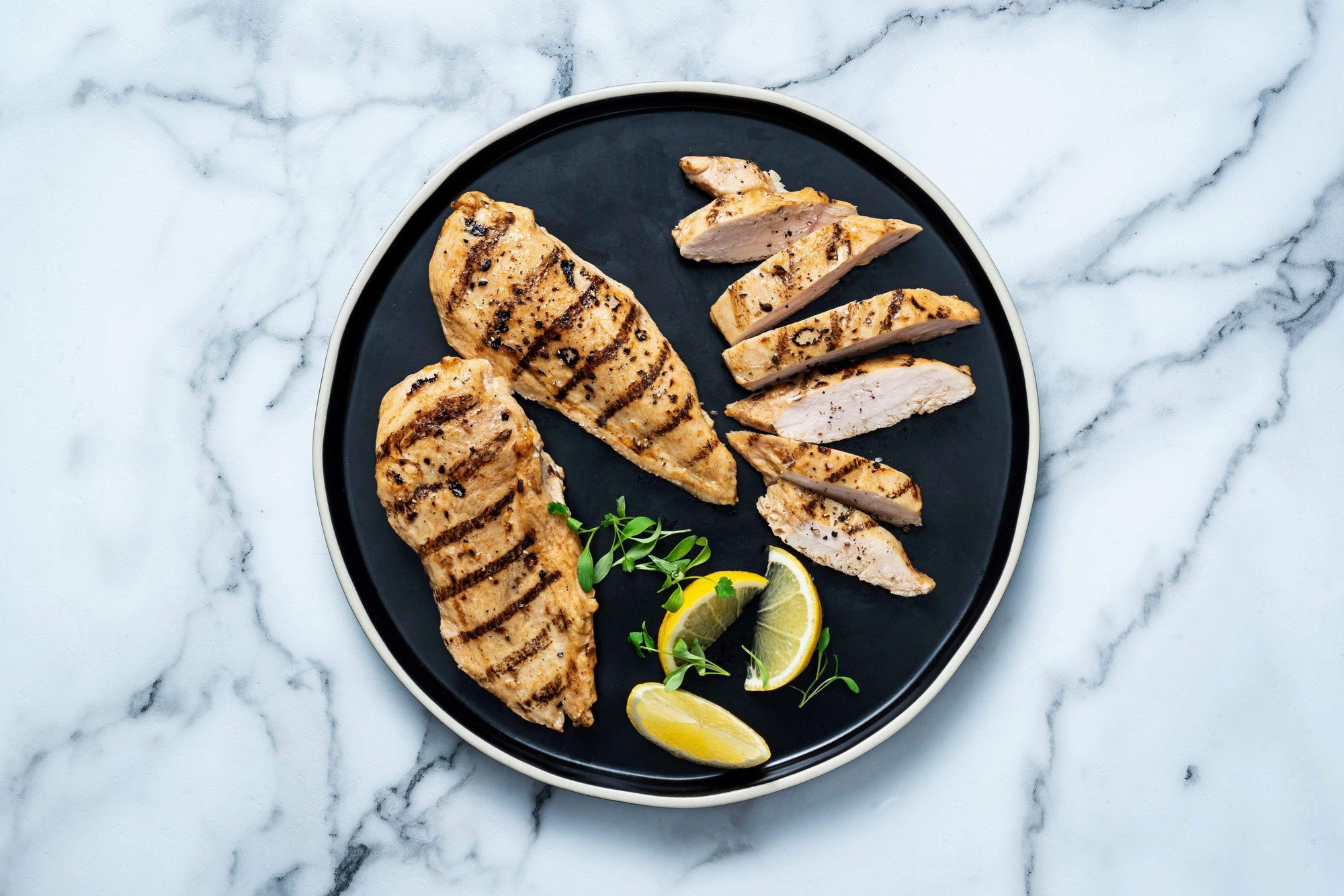 Cuisine Solutions Serve a Few Seared Grilled Chicken Breast ~ 8 Servings (5 oz. Breasts)